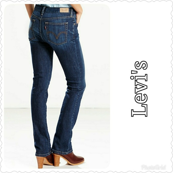 Levi's Denim - Levi's Demi Curve straight leg jeans